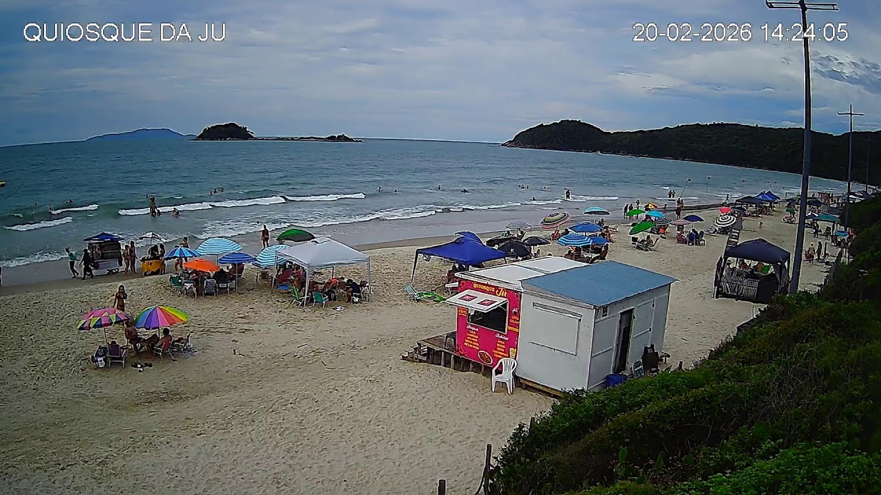 GOV. CELSO RAMOS SC AO VIVO | PRAIA DE PALMAS – VISTA ARQUIPÉLAGO | CONEXÃODCTV