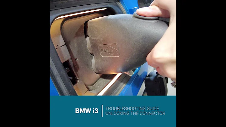 Removing the stuck connector – BMW i3
