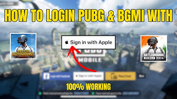 How To Login PUBG & BGMI With Apple ID On iPhone | Apple ID Se BGMI & PUBG ID Kaise Login Kare iOS