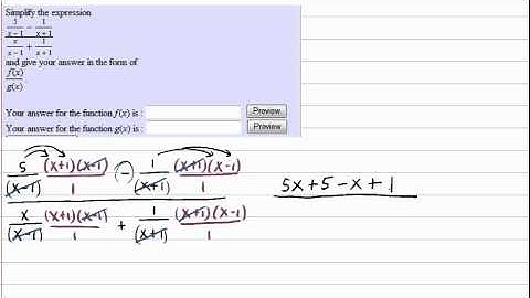 Simplifying Complex Fractions 3