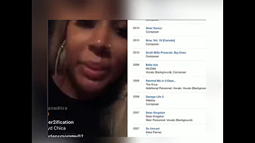 Lyrica Anderson Shows RECEIPTS of Artist She WROTE Songs for #LHHH