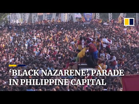 Filipino Catholics gather in Manila for ‘Black Nazarene’ procession