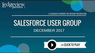 Salesforce User Group - December 2017 screenshot 2