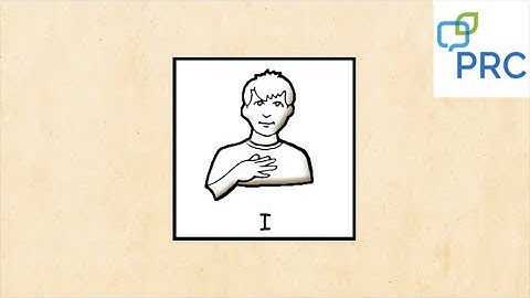 I | Core Vocabulary Song | Minspeak Symbols | PRC