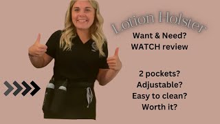 Lotion Holster Recommendation for New Massage Therapist!