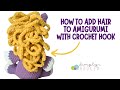 How to Add Curly Hair to Amigurumi (Easy Method)