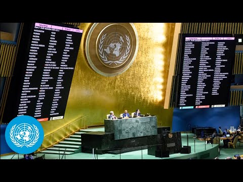 Ukraine: UN General Assembly Adoption of Resolution | Conclusion of Emergency Special Session