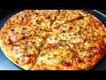 Cheese Margherita Pizza Recipe |Homemade Margarita Pizza |Domino's Style Pizza |Cheese burst Pizza |