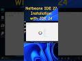 Netbeans IDE 27 Installation with JDK 24 #shortsfeed #coding #viralvideo #viral #java #shorts