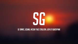 SG - DJ Snake, Ozuna, Megan Thee Stallion, LISA of BLACKPINK [Lyrics Video] 💕