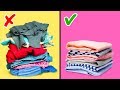 27 TRUQUES DE COMO DOBRAR ROUPAS E ORGANIZAÇÃO DE GUARDA-ROUPAS