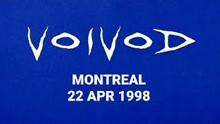 Voivod - Les Foufounes Électriques, Montreal, OC, Canada, 22 apr 1998 FULL LIVE CONCERT