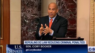 Booker Speaks Against GOP-led Resolution to Overturn DC Criminal Code Modernization