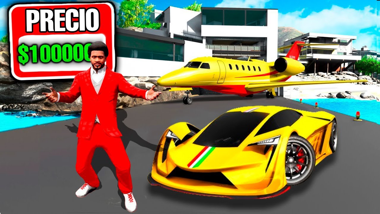 CASA de $1 vs MANSIÓN de $1,000,000 en GTA 5! 🏡💰