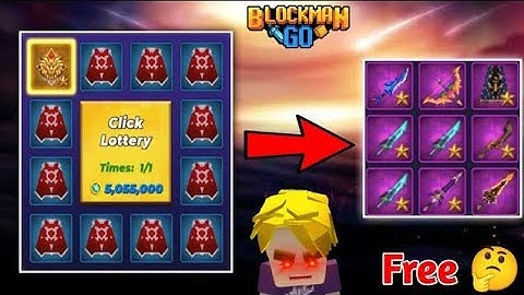 How To Get Win Lottery Box In SkyBlock Blockman Go