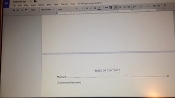 Tutorial - how to add a dotted line on google docs
