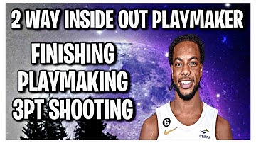 BEST 2 WAY INSIDE OUT PLAYMAKER BUILD NBA 2K23 CURRENT GEN (CRAZY BUILD THAT IS VERY VERSATILE)