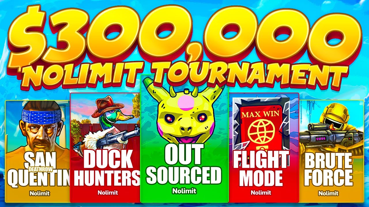 THE $300,000 "Nolimit" BONUS BUY TOURNAMENT INSANITY! (WTF...)