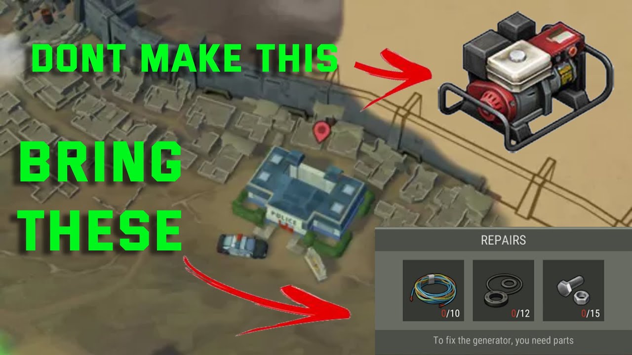 unlocking police station - repairing tower terminal - Last Day on earth survival