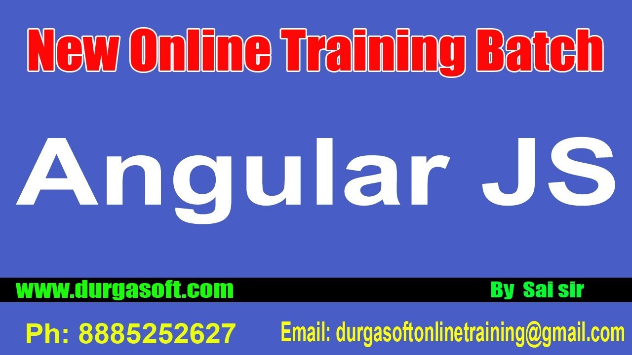 learn angularjs step by step pdf 4. Angular JS || History of AJS & AJS as Framework|| Class - 4 || by Sai Sir