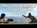 Can i beat fallout 4 with testicular torsion