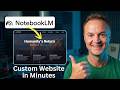 NotebookLM + Gemini = Website Builder (Free &amp; No Code)