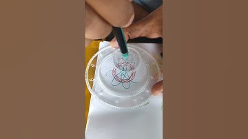 🦀 133 - #satisfying #spirograph #asmr #Viral #Design #Vibes #pattern #shorts #vibesbliss