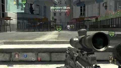 MW3: Beast Mode! MSR sniping on Resistance