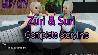 Zuri and Suri Complete walkthrough by Madd Jumbo Milfy City