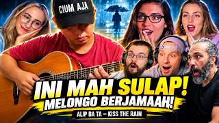 MELONGO BERJAMAAH! 😱 INI MAH SULAP! #kisstherain  Dimainkan dengan Cara ini! #alipbata #reaction