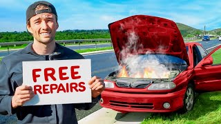 Fixing Strangers Broke down Cars For Free!