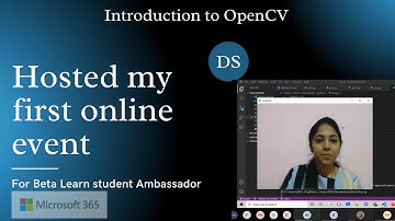 Introduction to OpenCV | Live sketching using webcam | recorded file