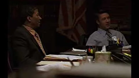 THE WIRE - Norman Wilson impersonates CLAY DAVIS