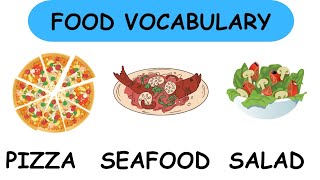Food vocabulary | improve your vocabulary and pronunciation | learn english