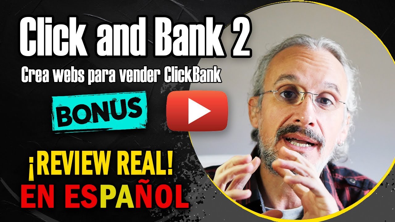 Click and Bank 2 demo real 📋 Webs automáticas para vender productos CLICKBANK📋