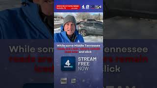 Trees are blocking roads in some areas across Middle Tennessee