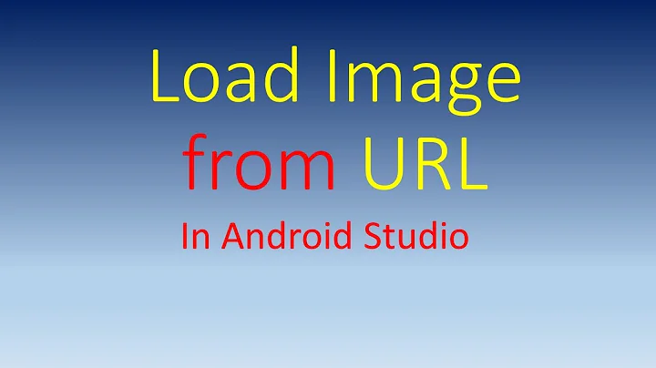 How to Load image from URL in Android Studio | Android Tutorial - Quick + Easy