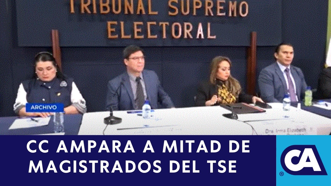 La CC otorgo amparo provisional a 4 de 8 magistrados del Tribunal ...