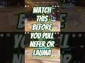 F2p Nefer dmg comparison with and without Lauma | AyanImpact | #genshinimpact #shorts