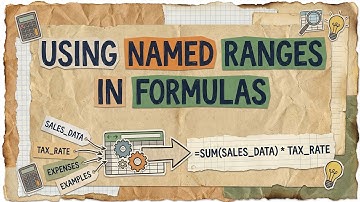 Using Named Ranges in Excel | use ranges in your formulas