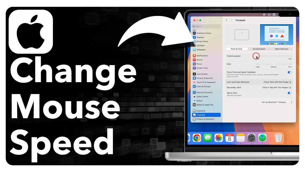 How To Change Mouse Or Trackpad Sensitivity On Mac