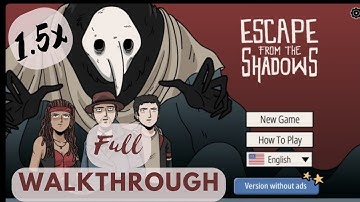 Escape from the Shadows | Full gameplay Walkthrough in 1.5x speed + ...