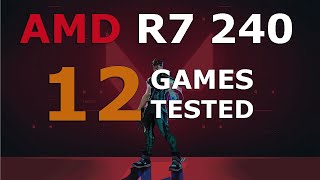 AMD Radeon R7 240 in 2022 - Test in 10 Games - YouTube