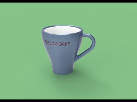 Video SOLIDWORKS BÀI 4 VẼ CÁI LY - youtube