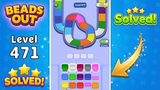 [NEW UPDATE] Beads Out - Level 471 Walkthrough 🧩 | Solution & Gameplay (Voodoo) 🔴