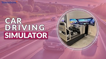 Tecknotrove Car Driving Simulator with ADAS & Motion | 2025