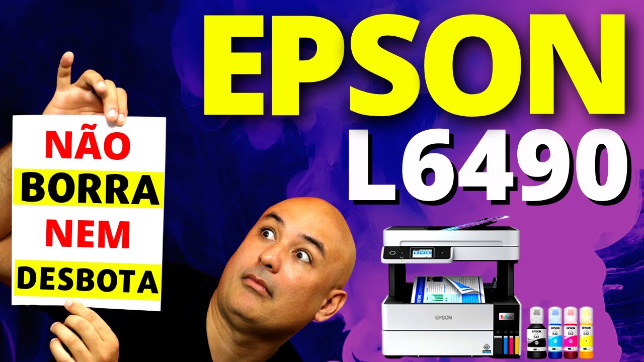 Impressora Multifuncional Epson Ecotank L6490 Overview