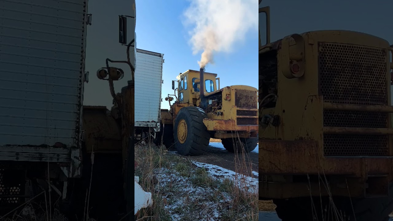 Frosty Cold Starts Cat 988A 