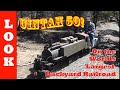 Uintah 50,  HUGE Articulated Steam Locomotive on the Worlds Largest Backyard Railroad