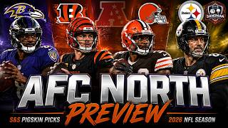 Who WINS the AFC North in 2026 Ravens, Bengals, Steelers, Browns Prediction!